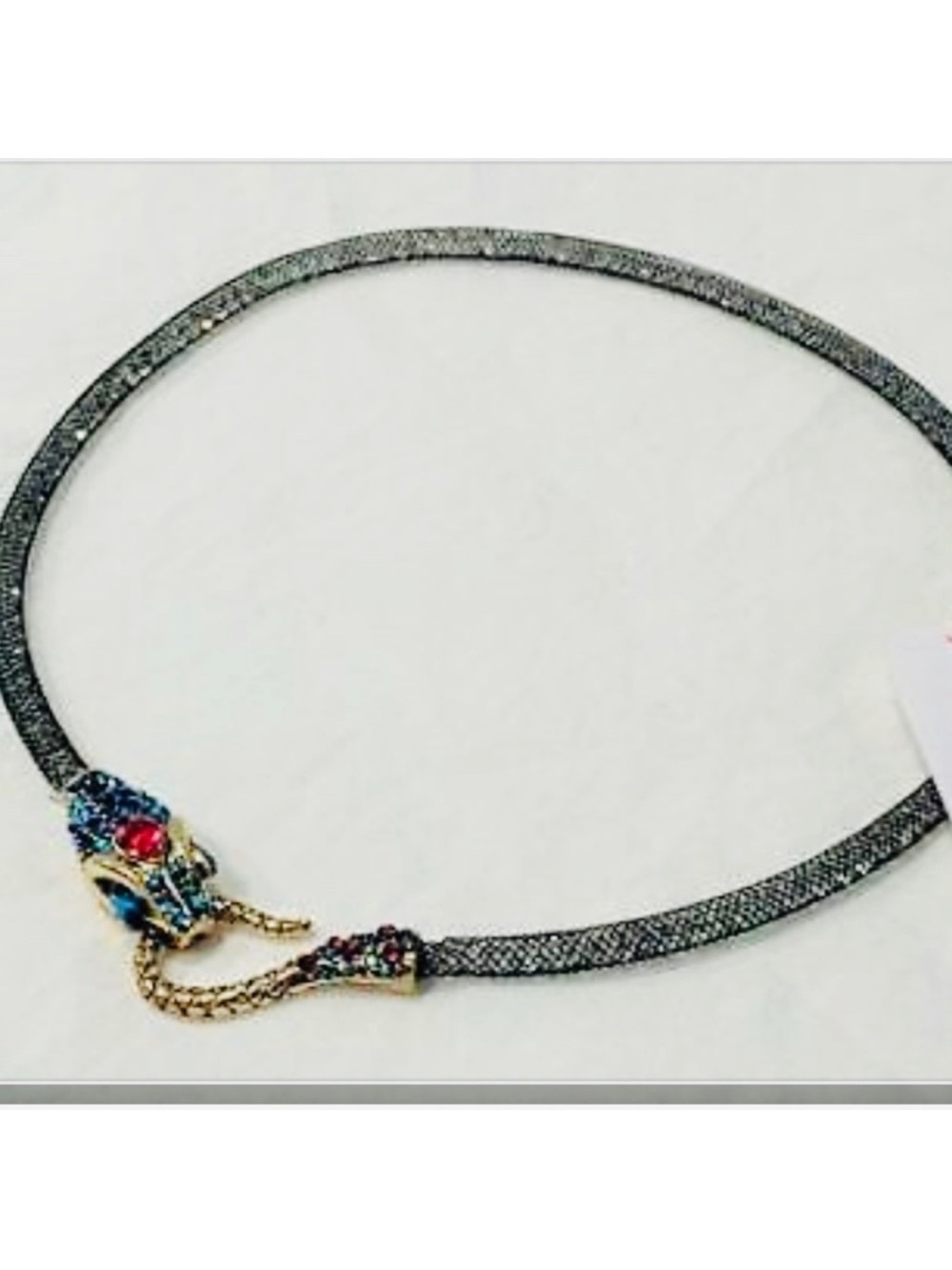 Betsey Johnson Mesh Choker - Picture 2 of 2